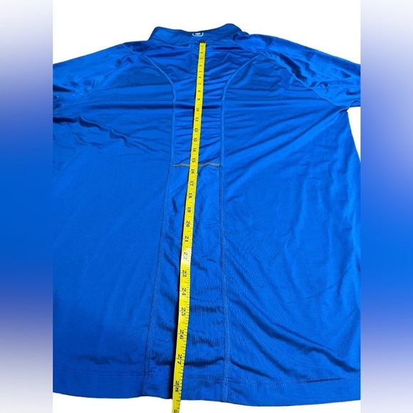 OGIO ENDURANCE MEN’S NEXUS 1/4-ZIP PULLOVER Blue size Large NFL Draft Logo - Picture 8 of 9